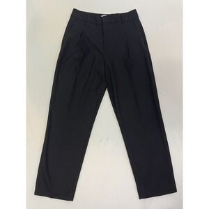 ANINE BING Becky Classic Tailored Black Crop Trouser WOMENS‎ SIZE Large